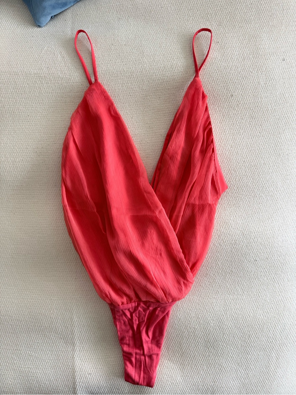 Caribbean Queen NWT Vintage Coral Bodysuit